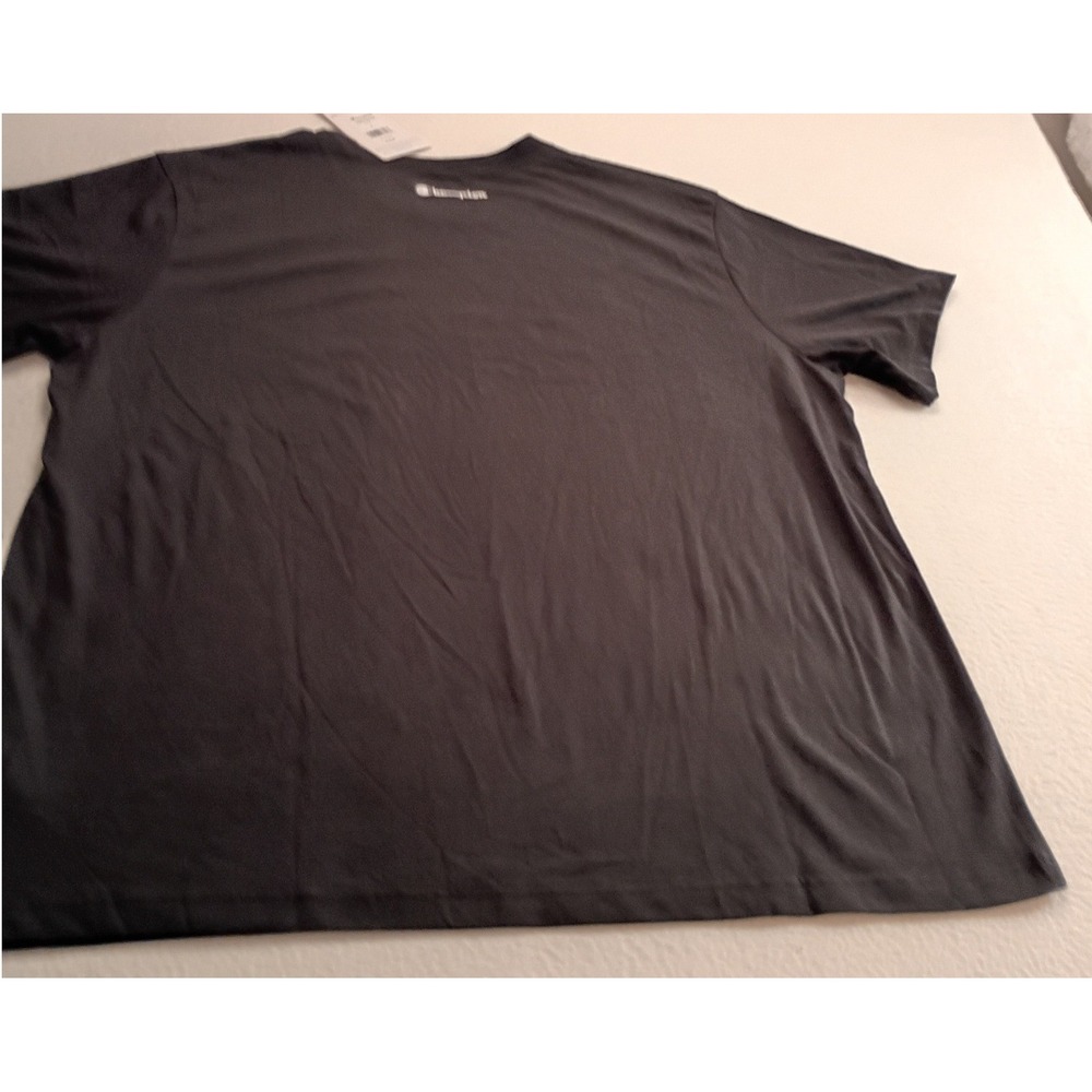 Champion Iconic Big Script Tee Black Men's L Short Sleeve Shirt Active Wear NWT - Picture 10 of 12